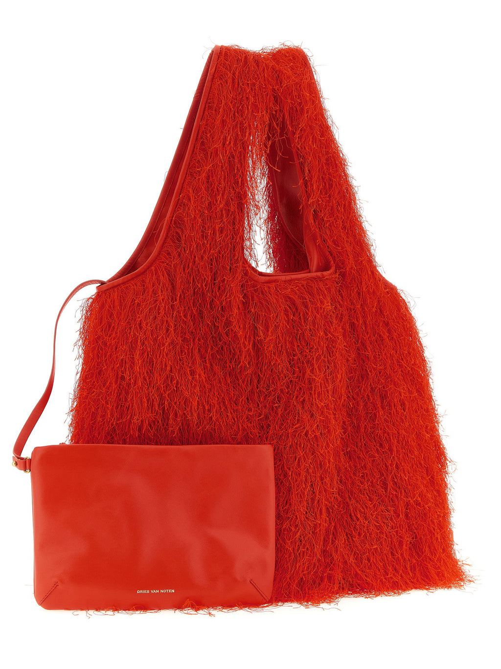 Dries Van Noten Fringed Tote Bag