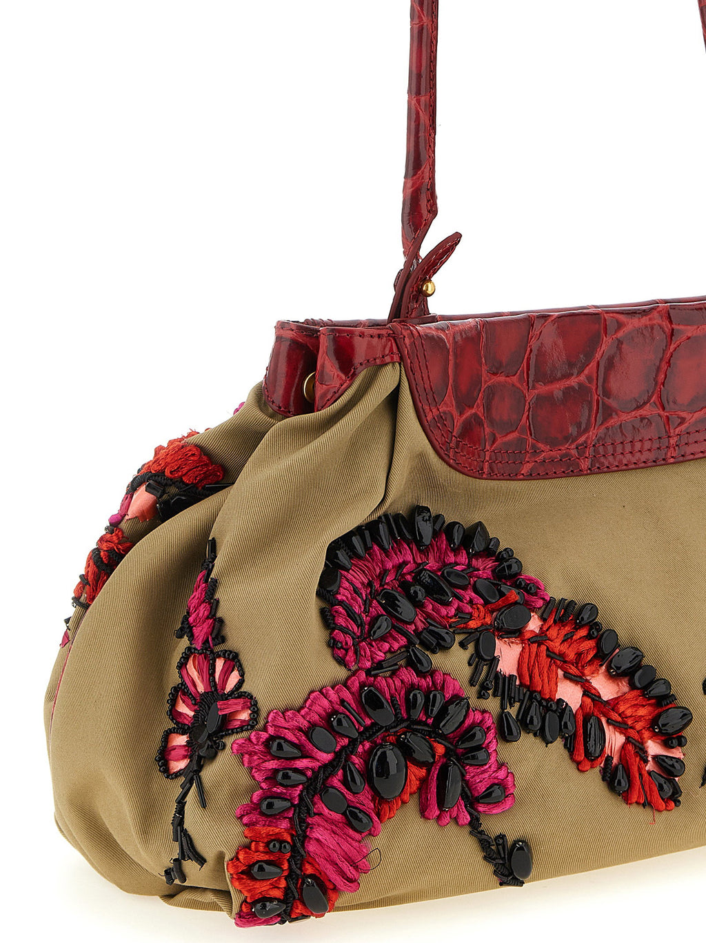 Dries Van Noten Embroidery Clutch