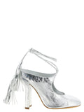 Dries Van Noten Laminated Leather Mules