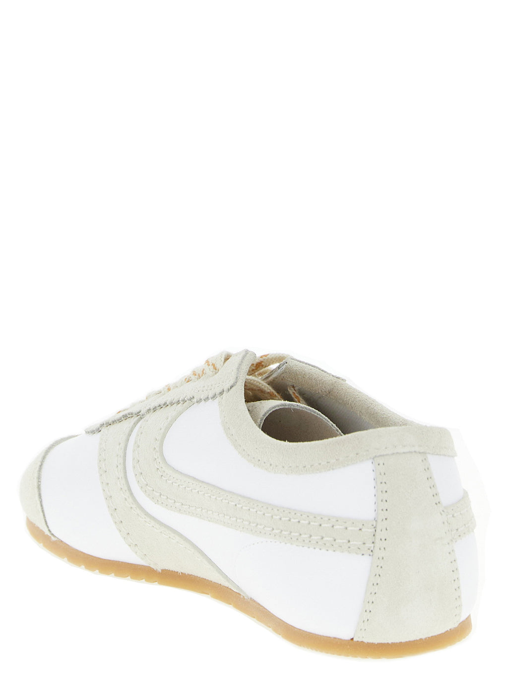 Dries Van Noten Leather And Suede Sneakers