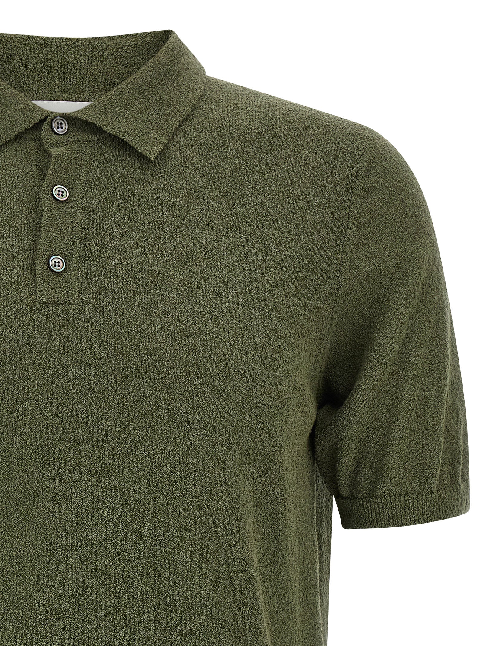 Roberto Collina Spongy Effect Polo Shirt