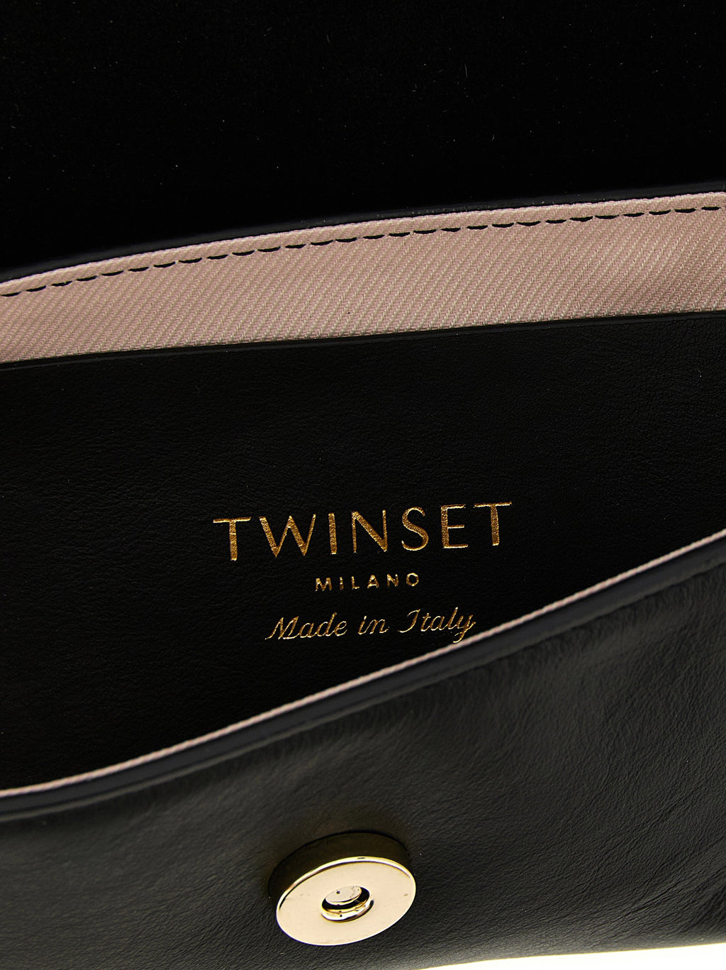Twin Set Leather Shoulder Bag