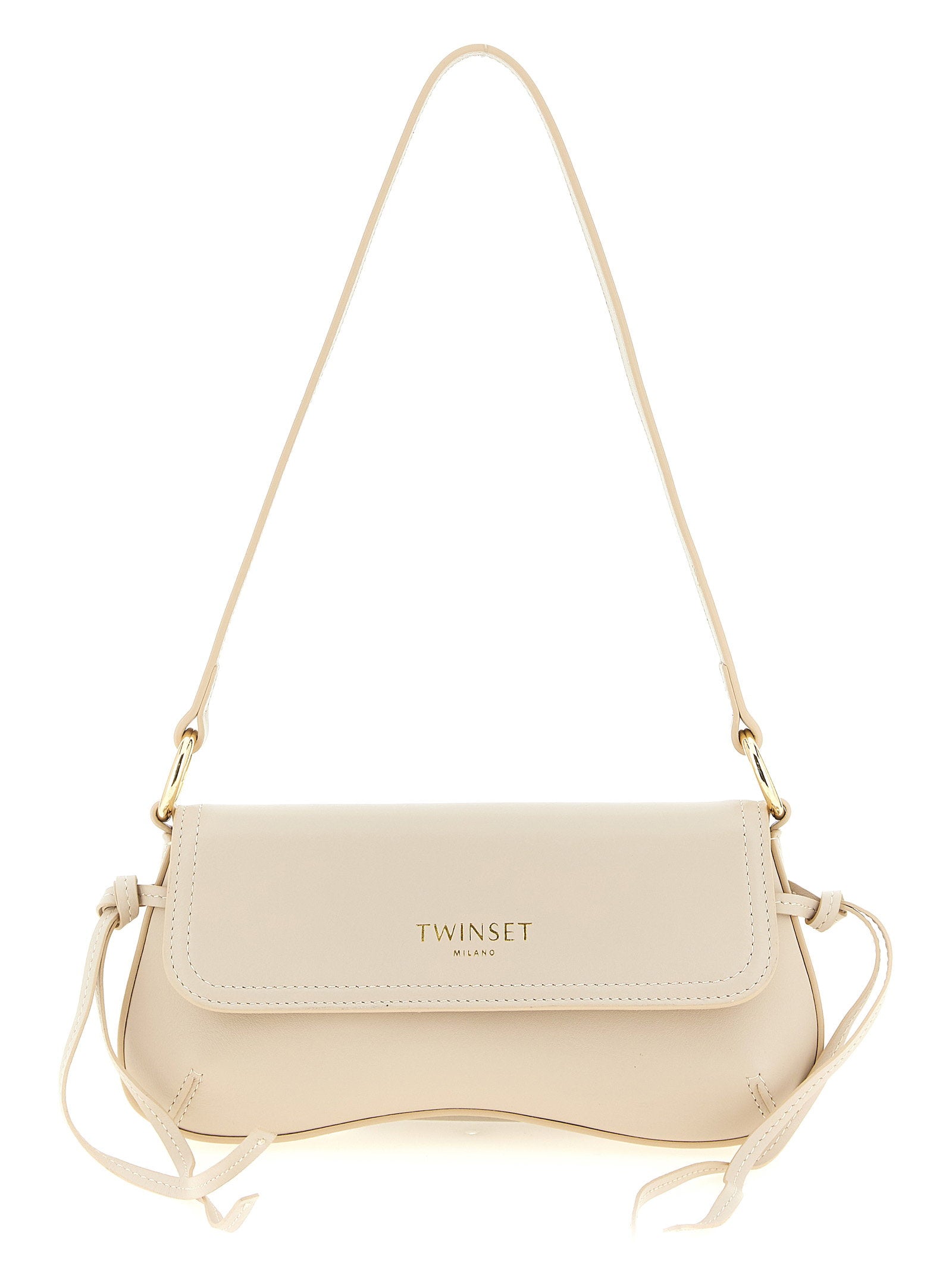 Twin Set Leather Shoulder Bag