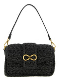 Twin Set Raffia Crossbody Bag