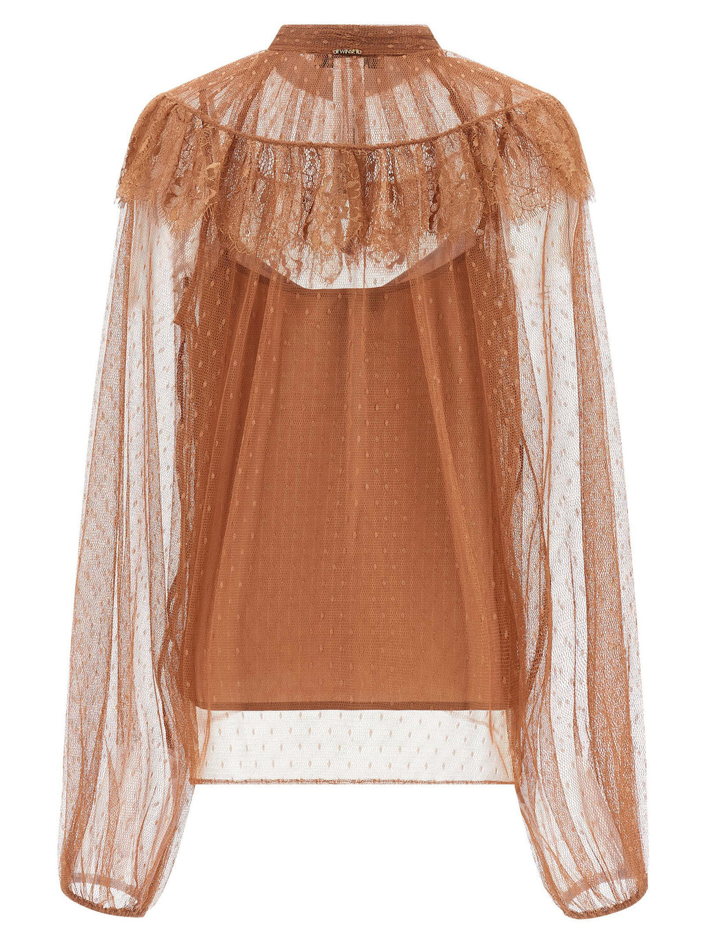 Twin Set Tulle Plumetis Blouse