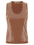 Twin Set Sequin Top