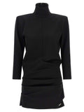 The Attico Structured Shoulder Dress