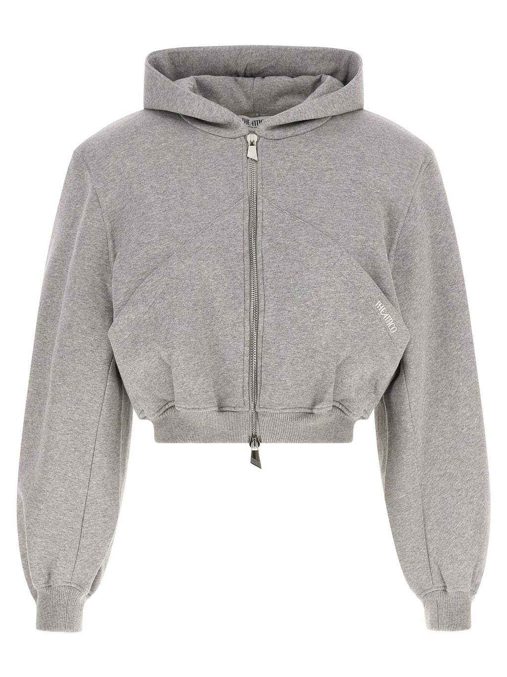 The Attico Cropped Hoodie