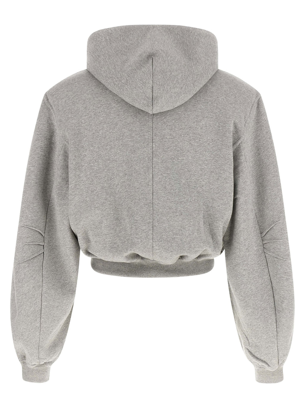 The Attico Cropped Hoodie