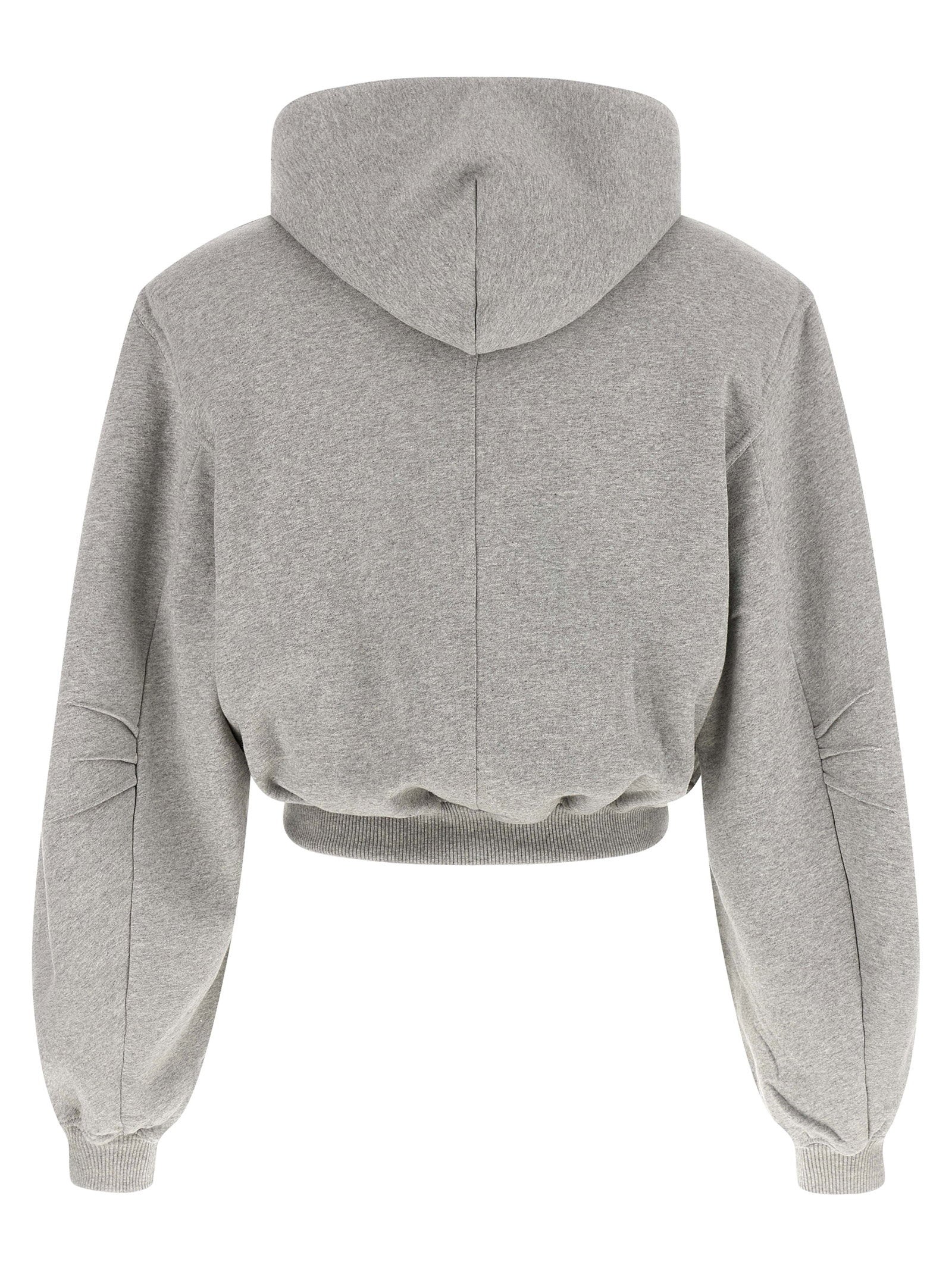 The Attico Cropped Hoodie
