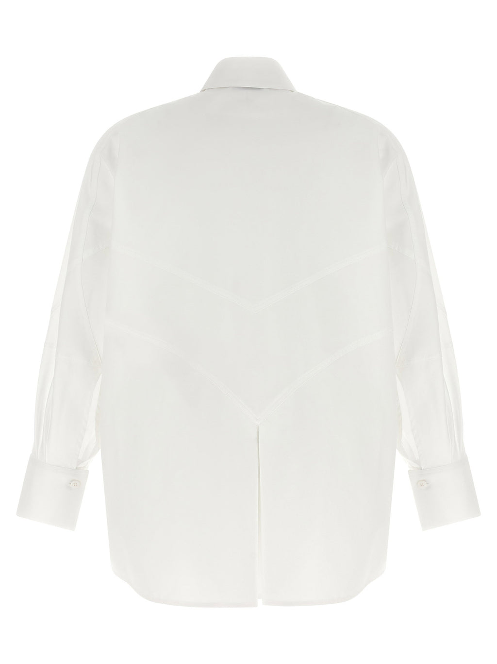 The Attico Shaped Hem Shirt