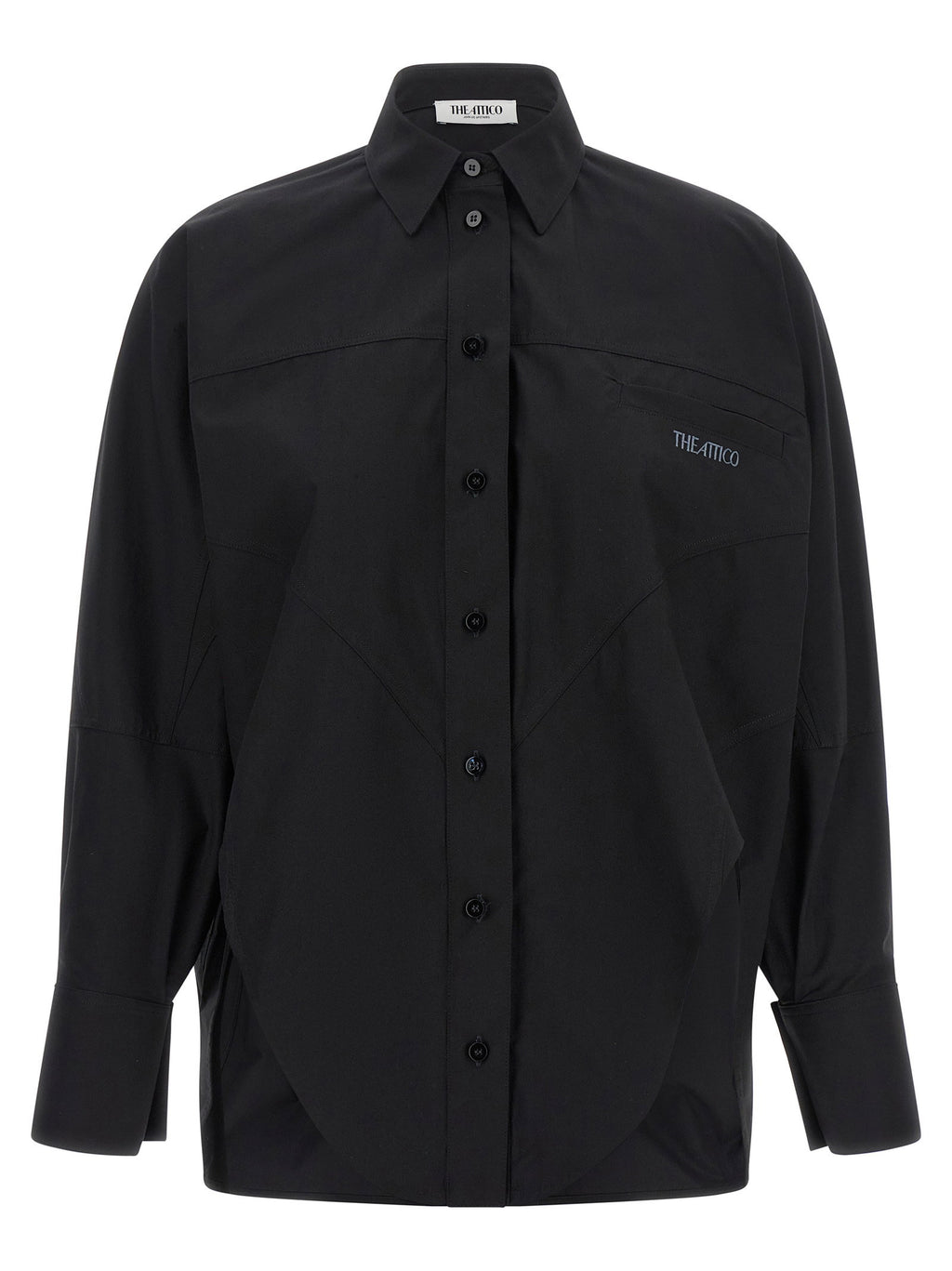 The Attico Shaped Hem Shirt