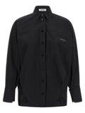 The Attico Shaped Hem Shirt