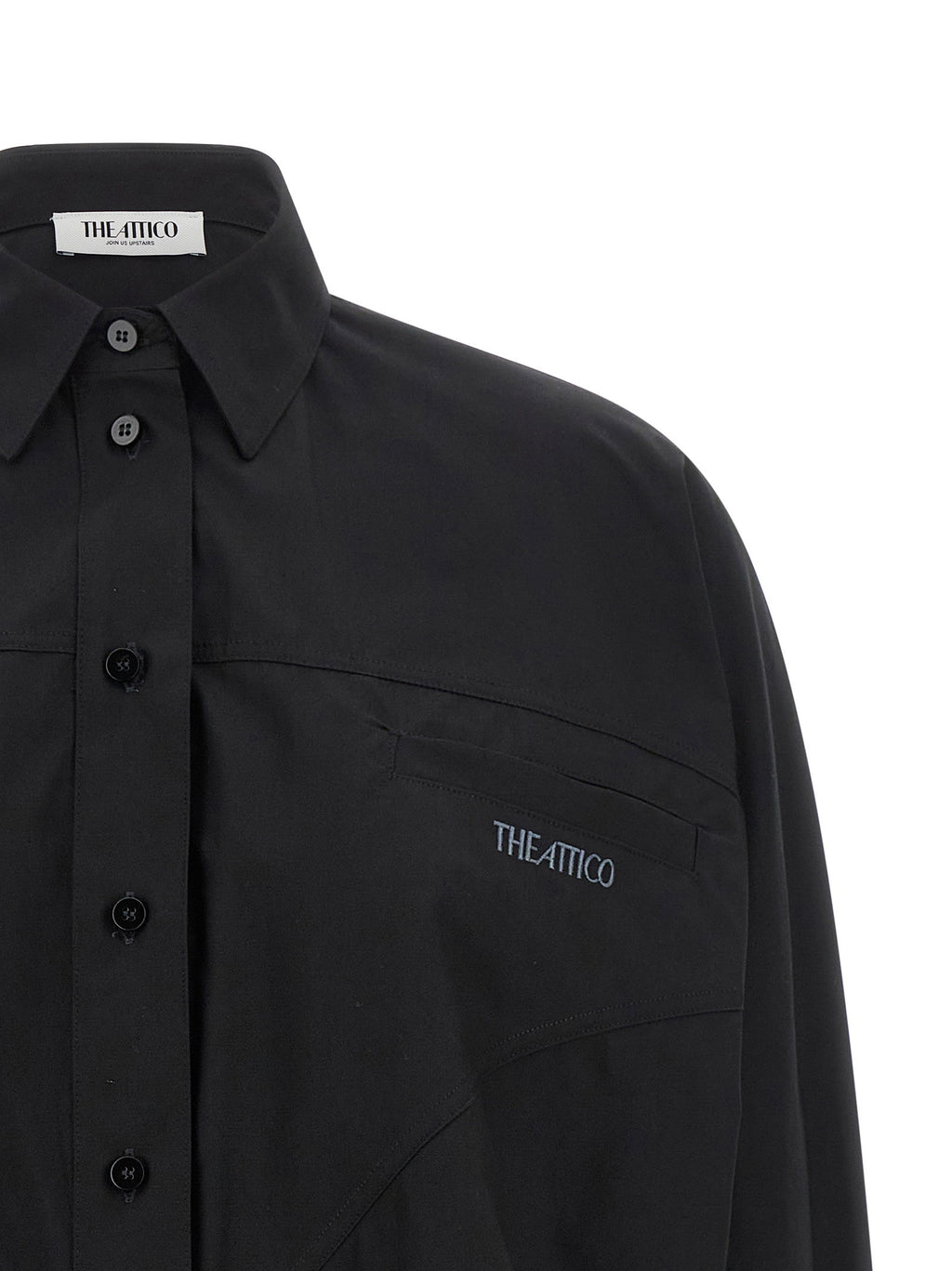 The Attico Shaped Hem Shirt