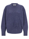 The Attico Asymmetrical Hem Sweater