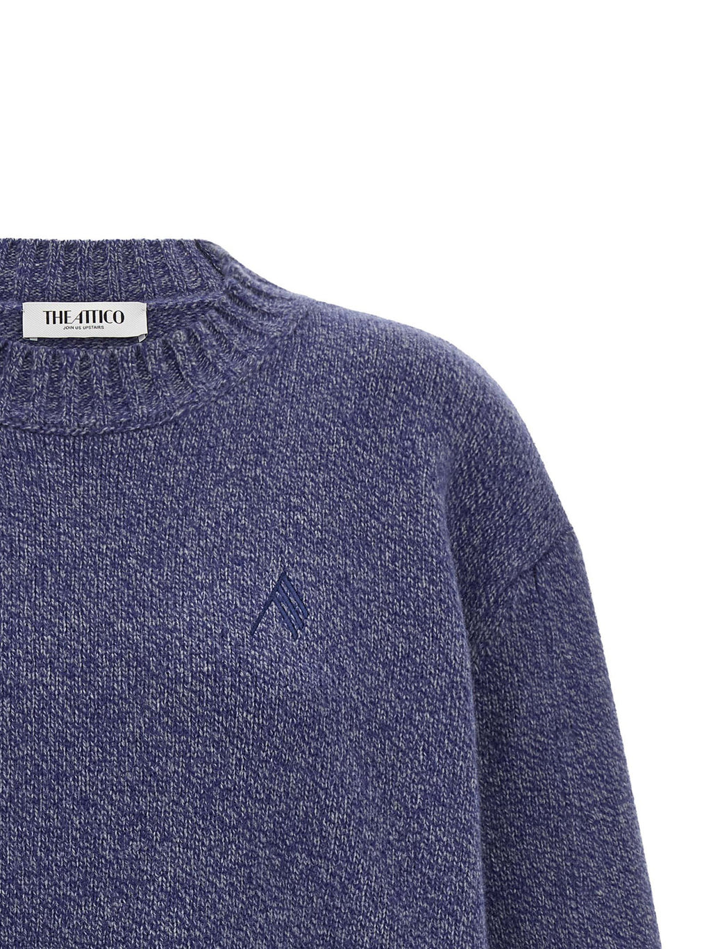 The Attico Asymmetrical Hem Sweater