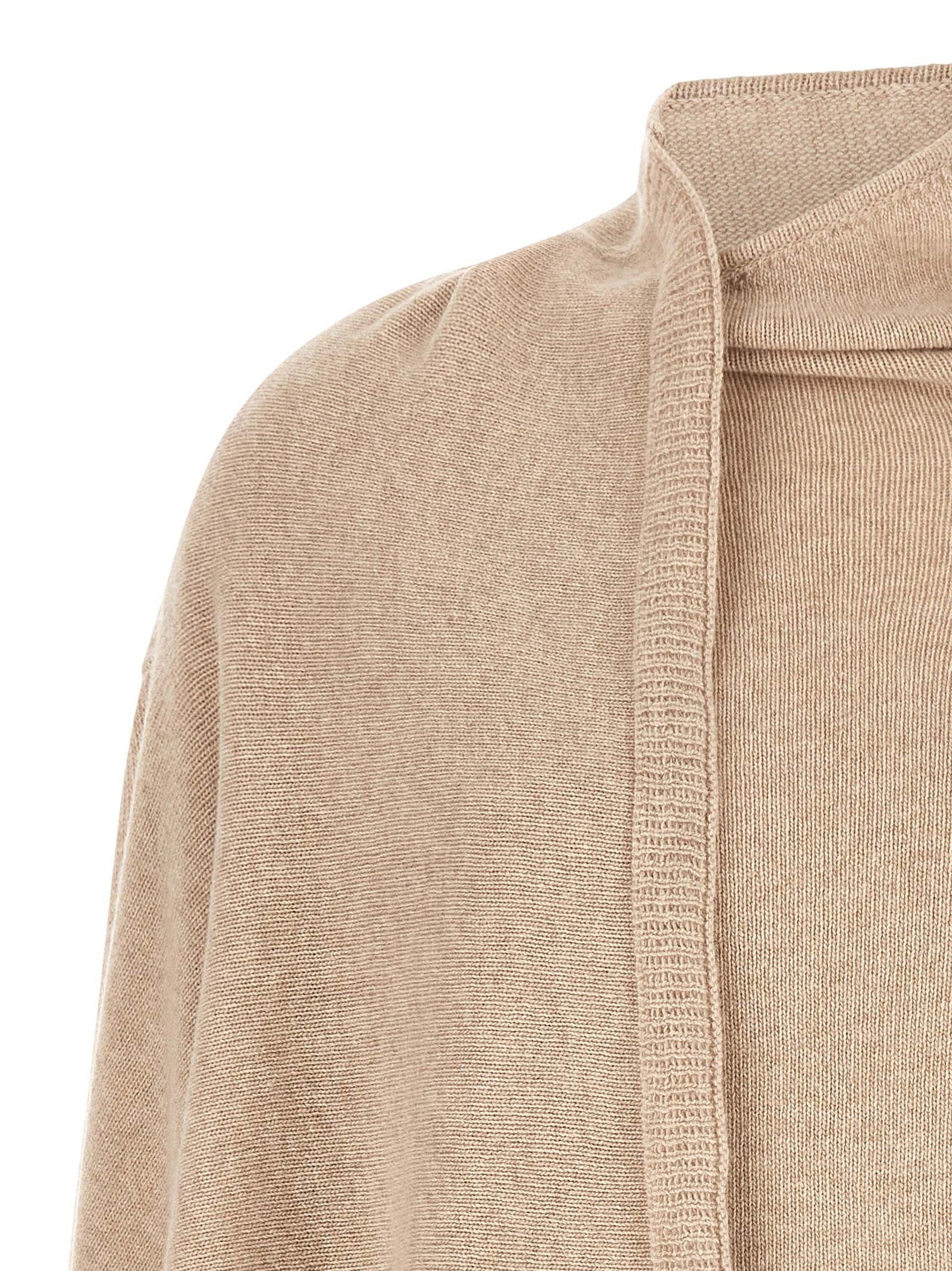 The Attico Sweater With Scarf
