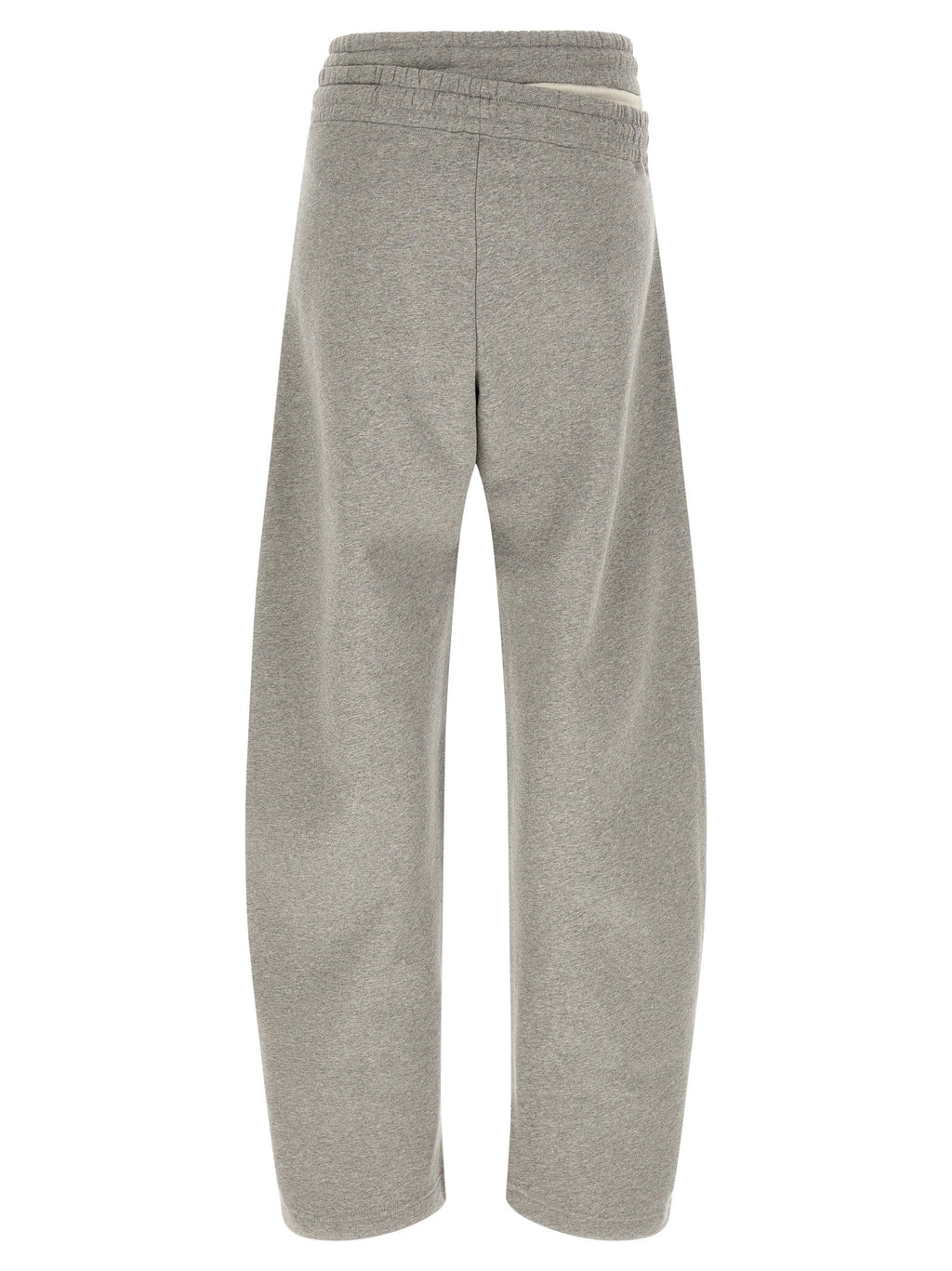 The Attico Asymmetrical Double Waist Trousers
