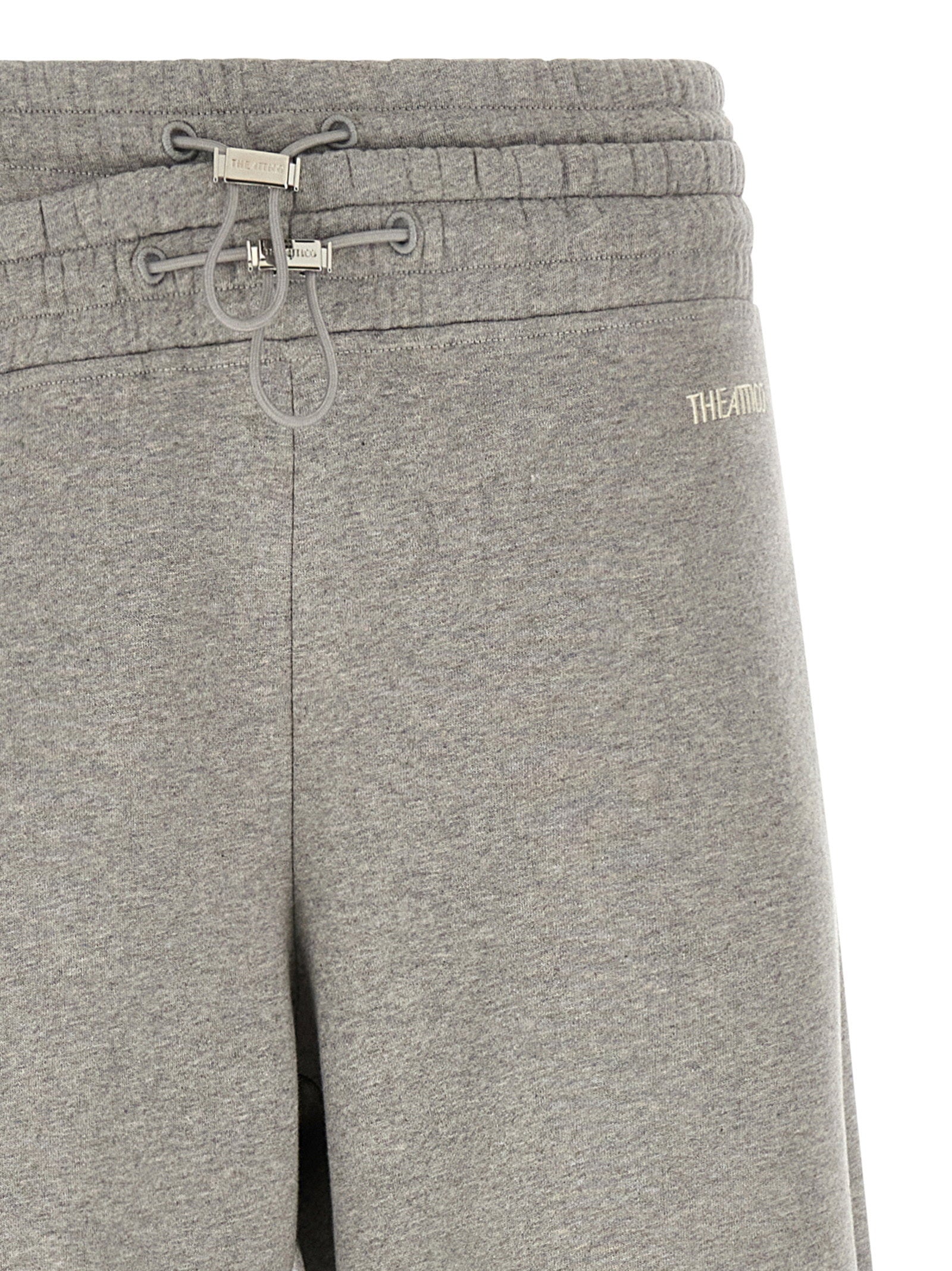 The Attico Asymmetrical Double Waist Trousers