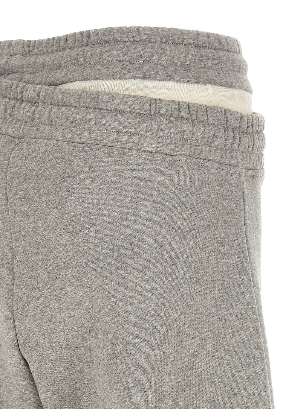 The Attico Asymmetrical Double Waist Trousers