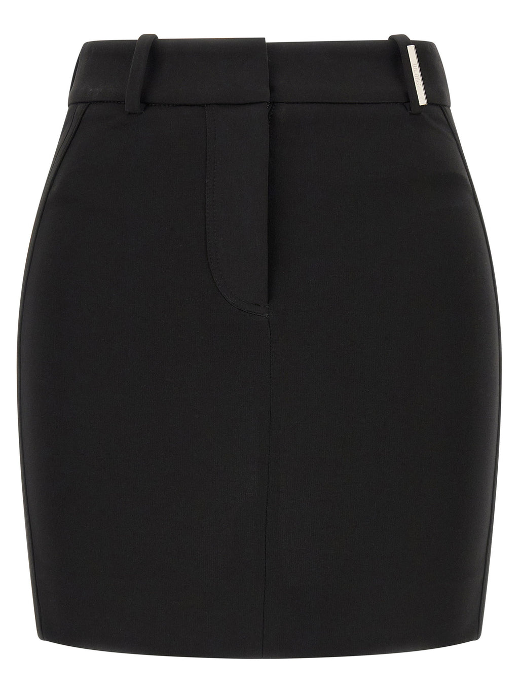 The Attico Metal Plate Skirt