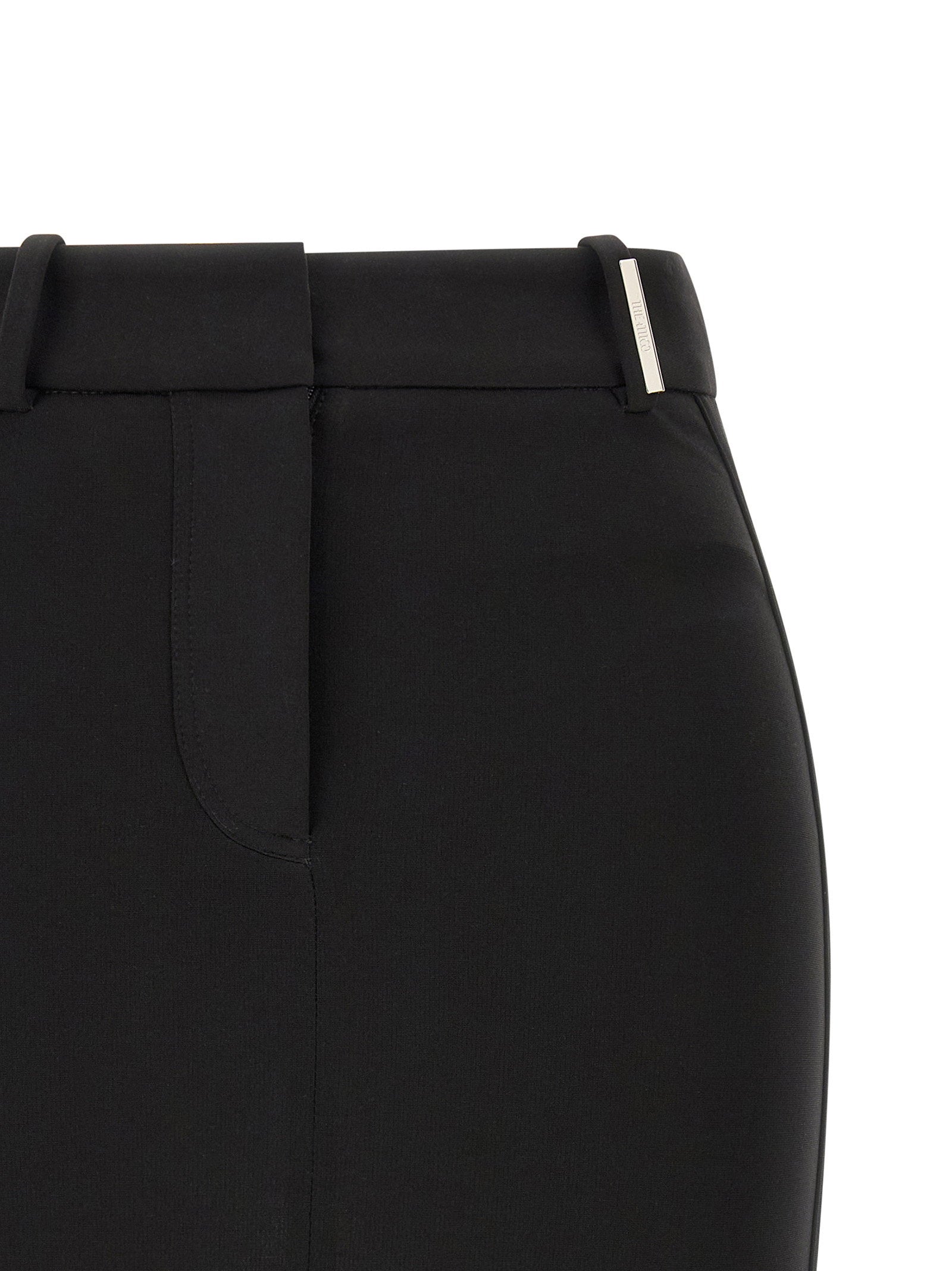 The Attico Metal Plate Skirt