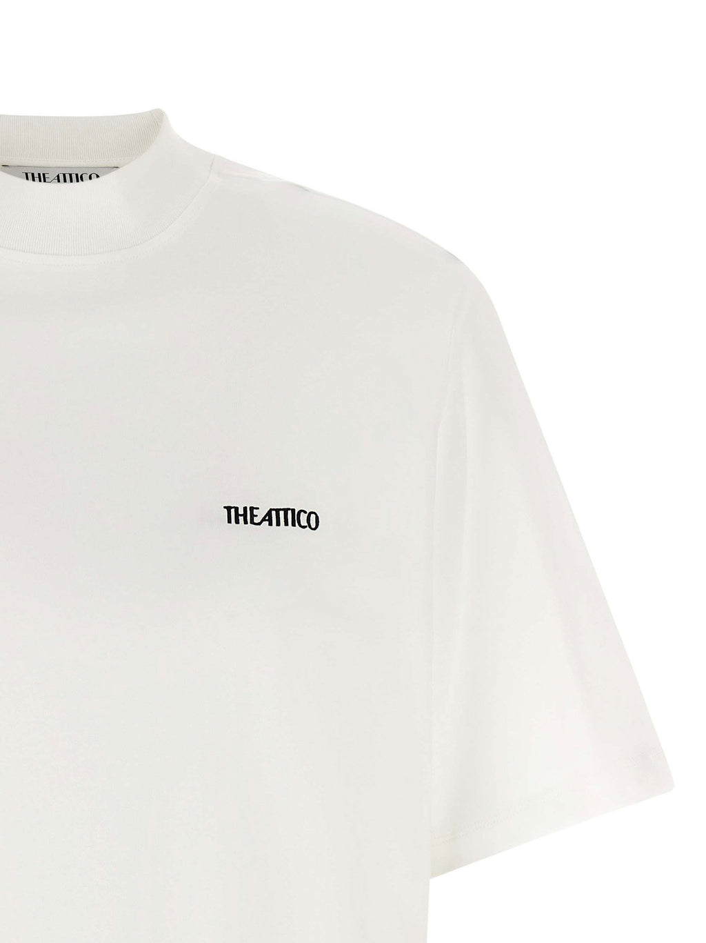 The Attico Mock-neck T-shirt
