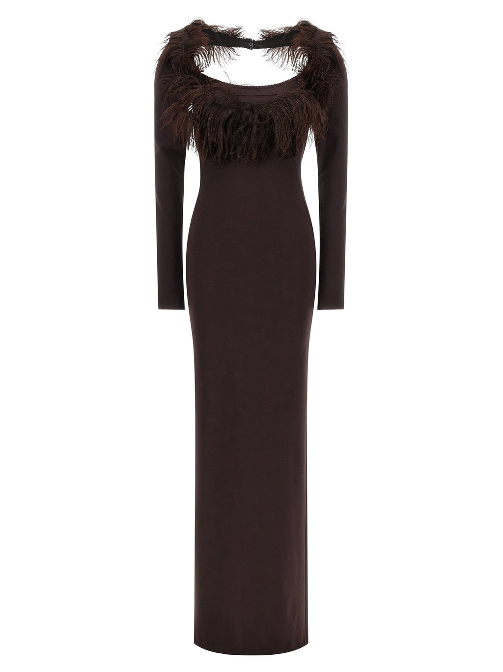 The Attico Feather Dress