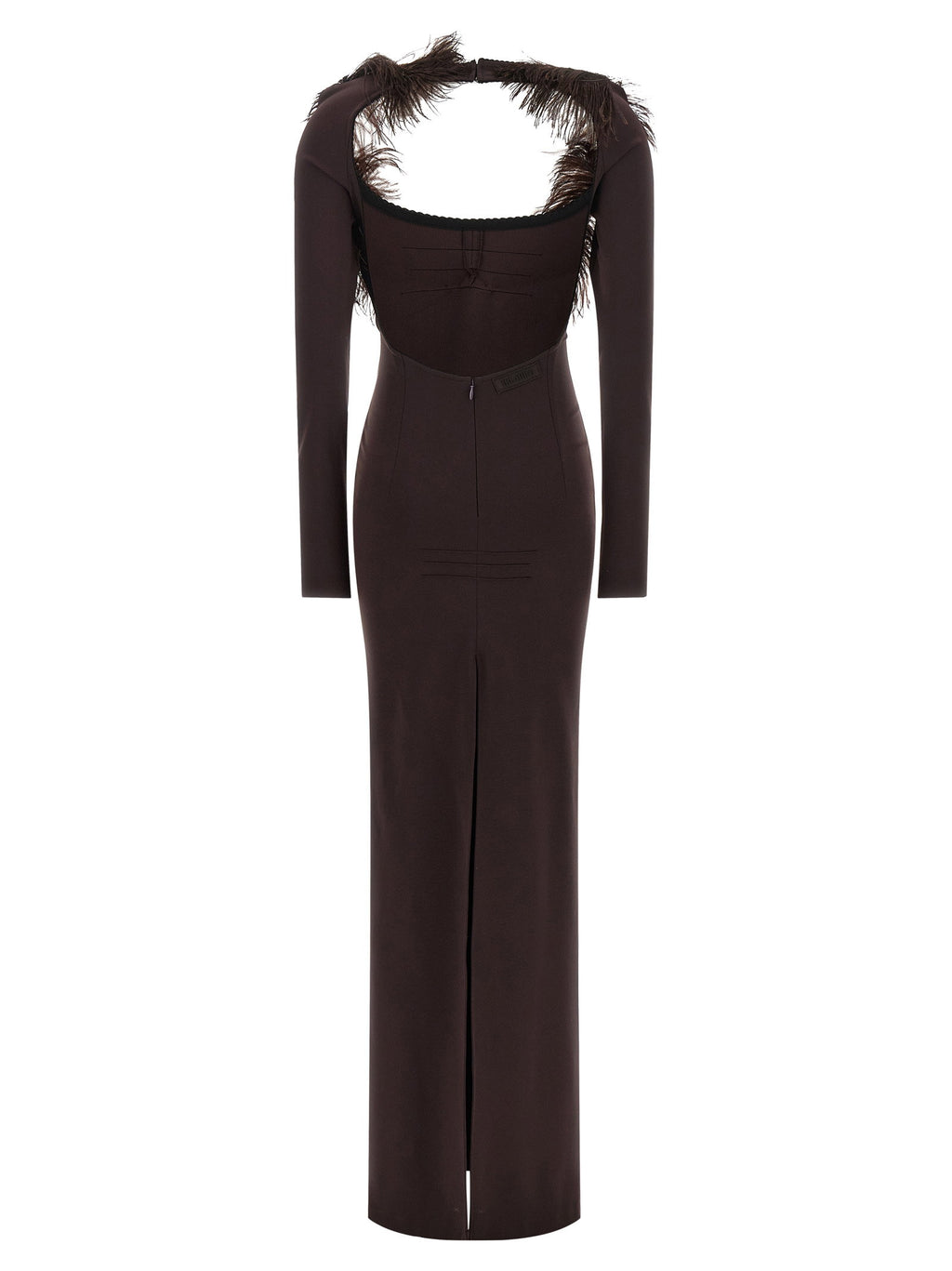 The Attico Feather Dress