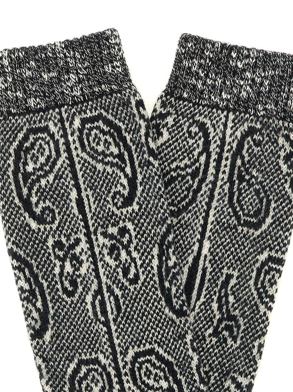 Dries Van Noten Paisley Jacquard Socks