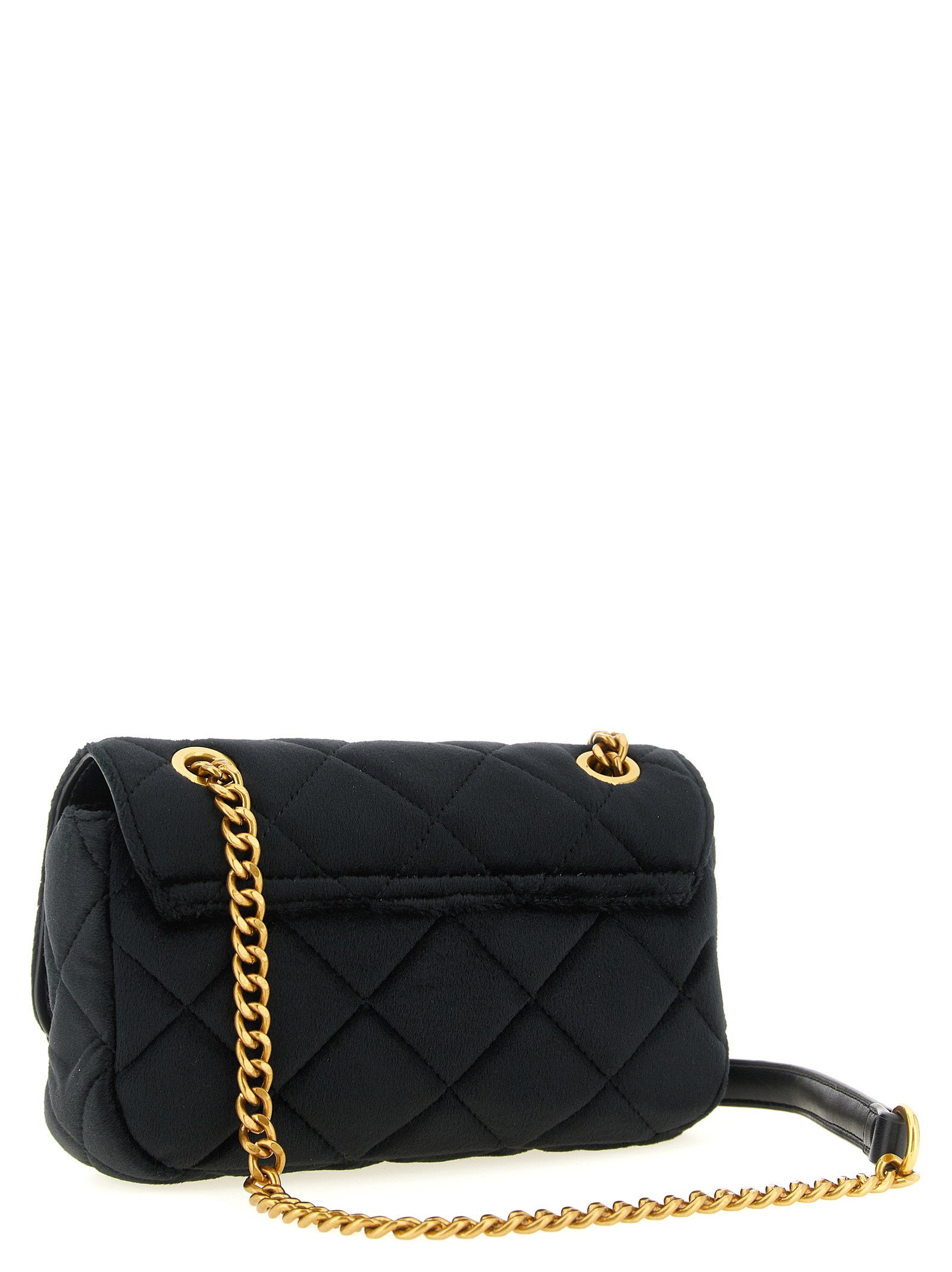 Twin Set Shaved Velvet Shoulder Strap