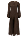 Twin Set Tulle Plumetis Dress