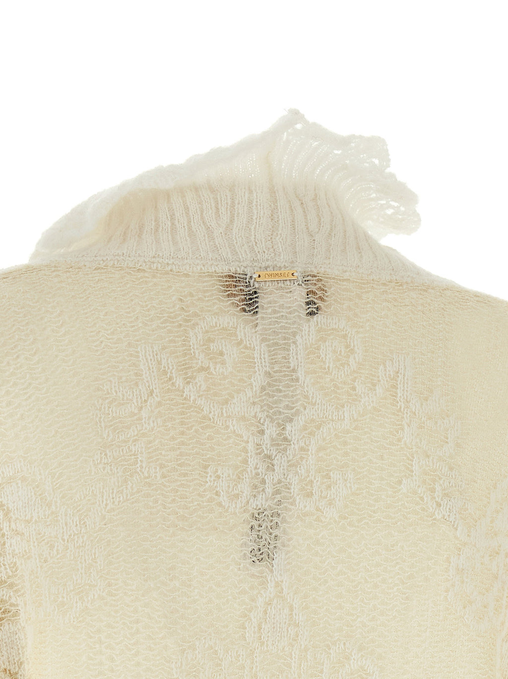 Twin Set Jacquard Yarn Sweater