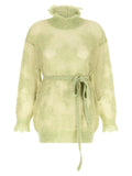 Twin Set Jacquard Yarn Sweater