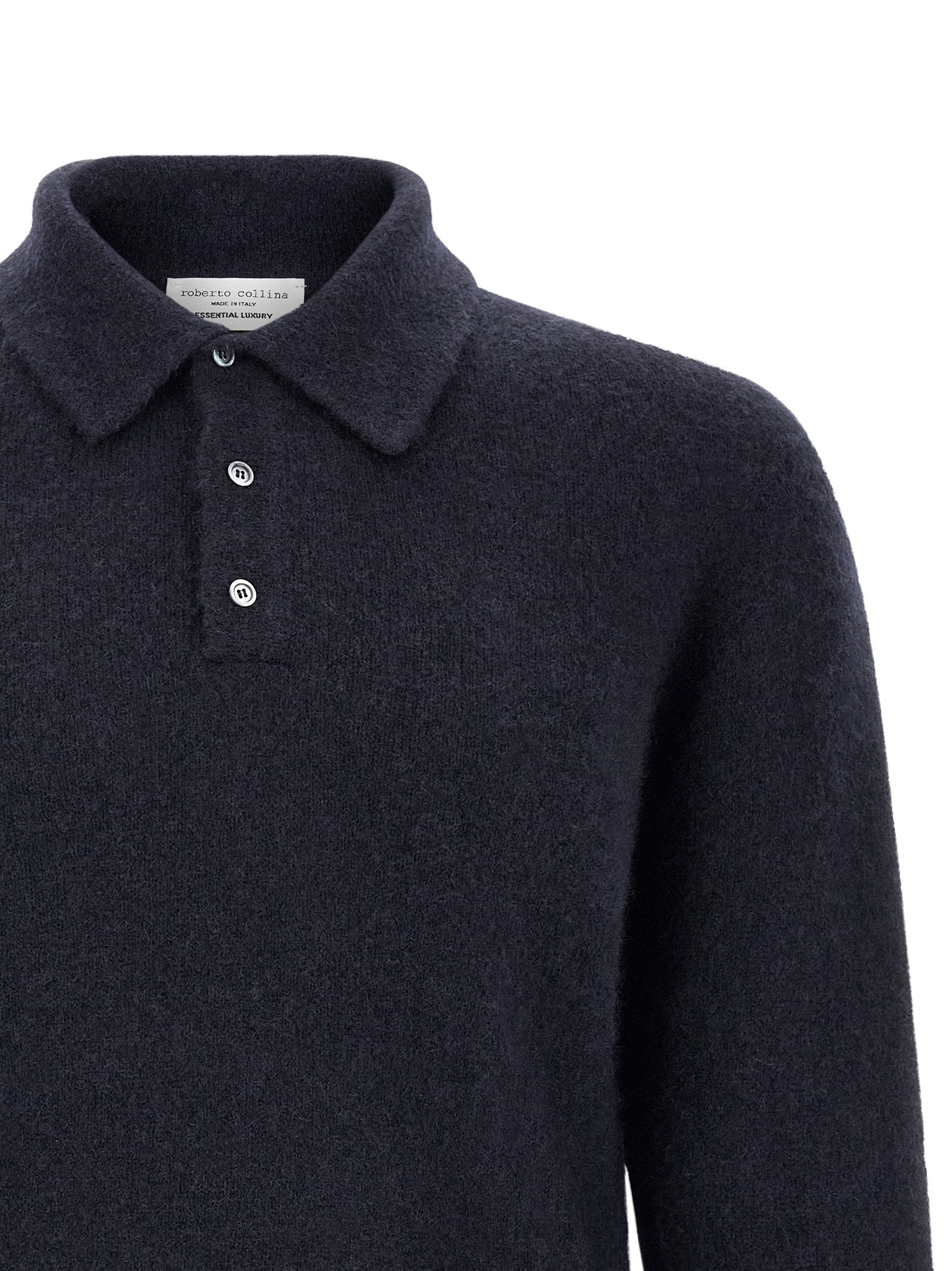Roberto Collina Cashmere And Silk Polo Shirt