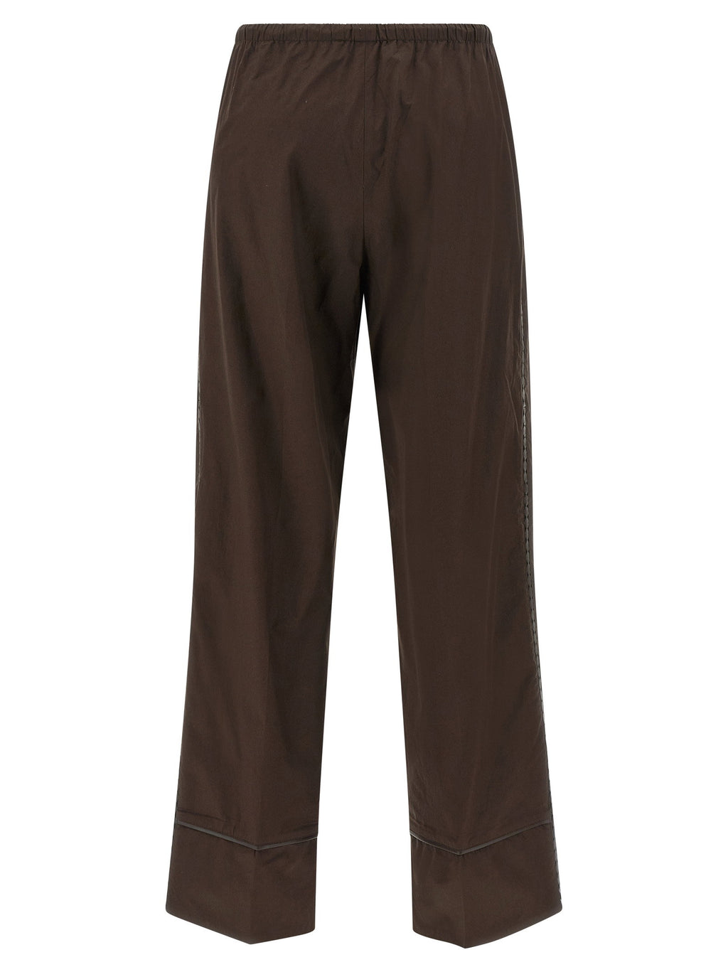 Yves Salomon Leather Insert Pants