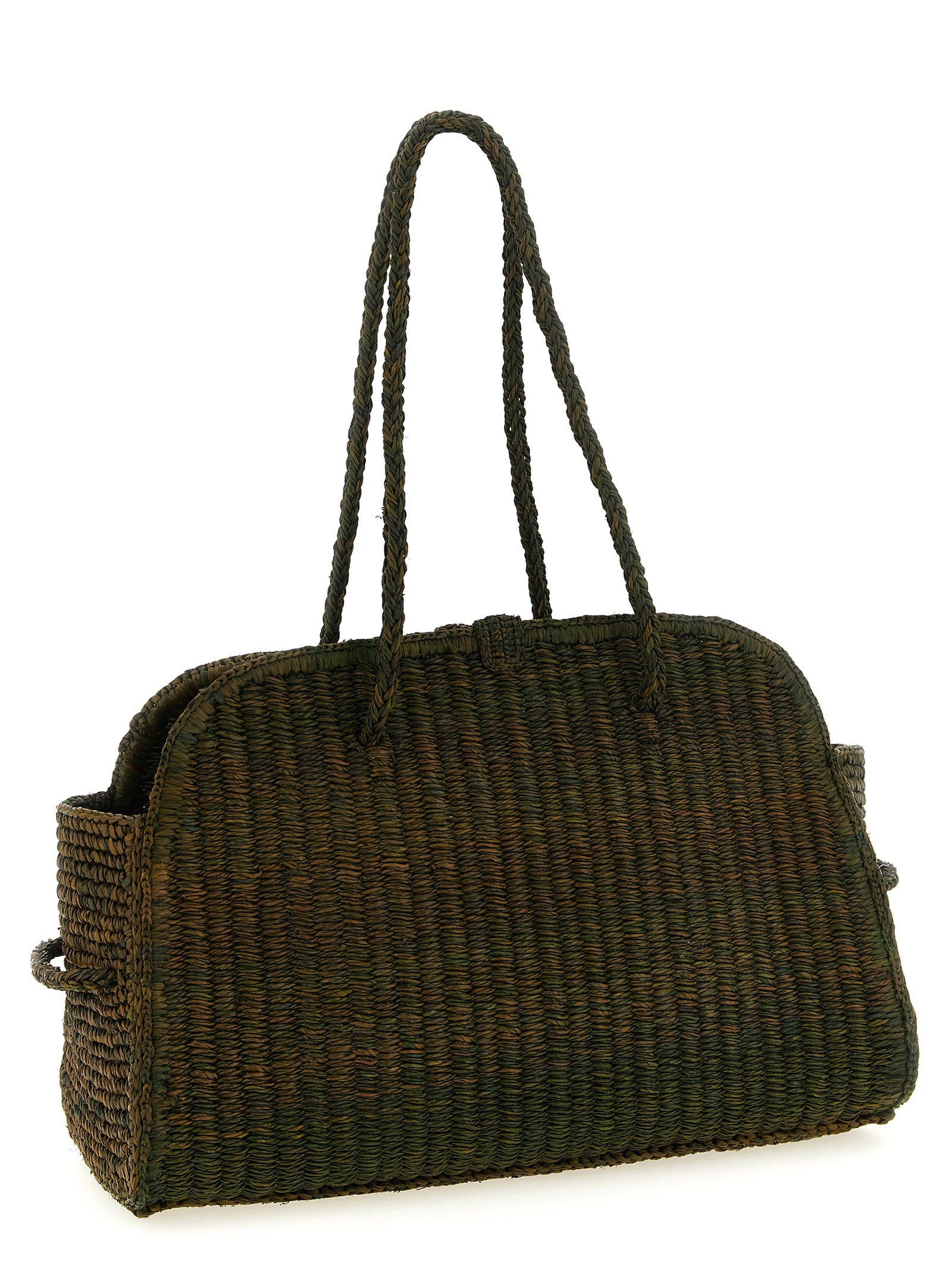 Jacquemus Le Turismo Raphia Shopping Bag
