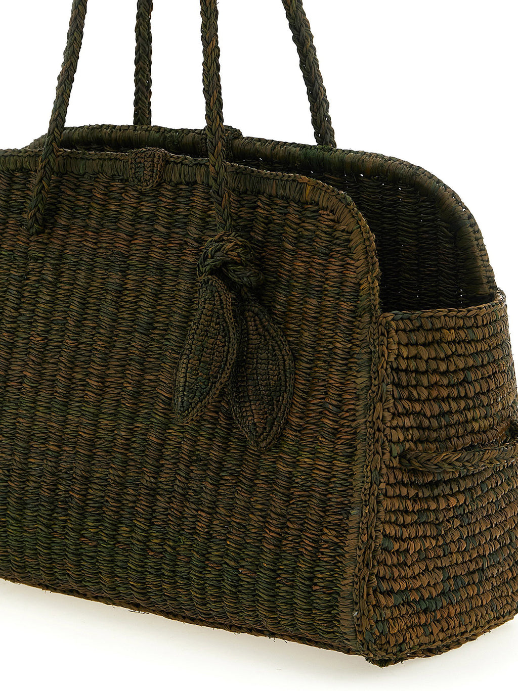 Jacquemus Le Turismo Raphia Shopping Bag
