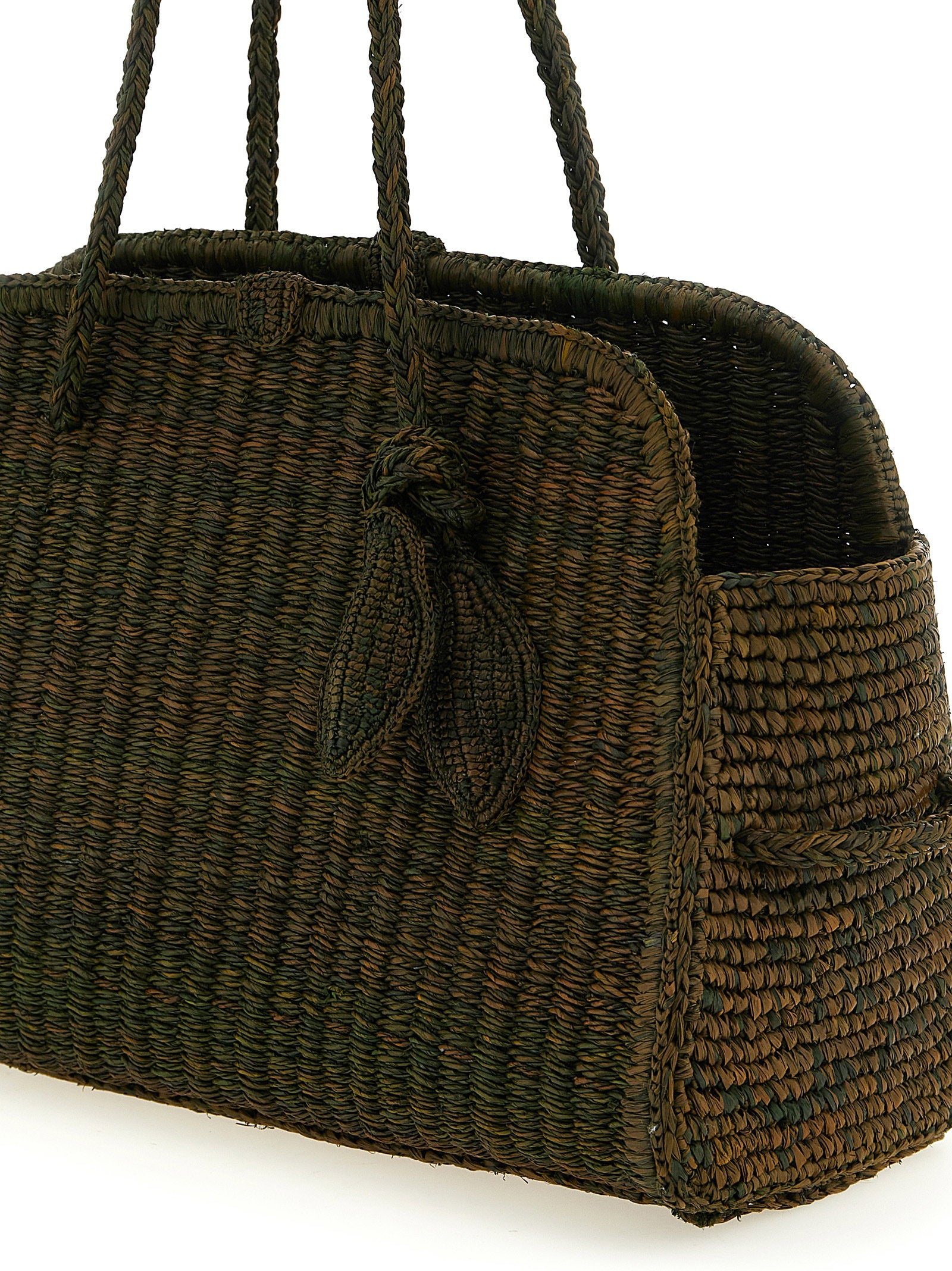 Jacquemus Le Turismo Raphia Shopping Bag