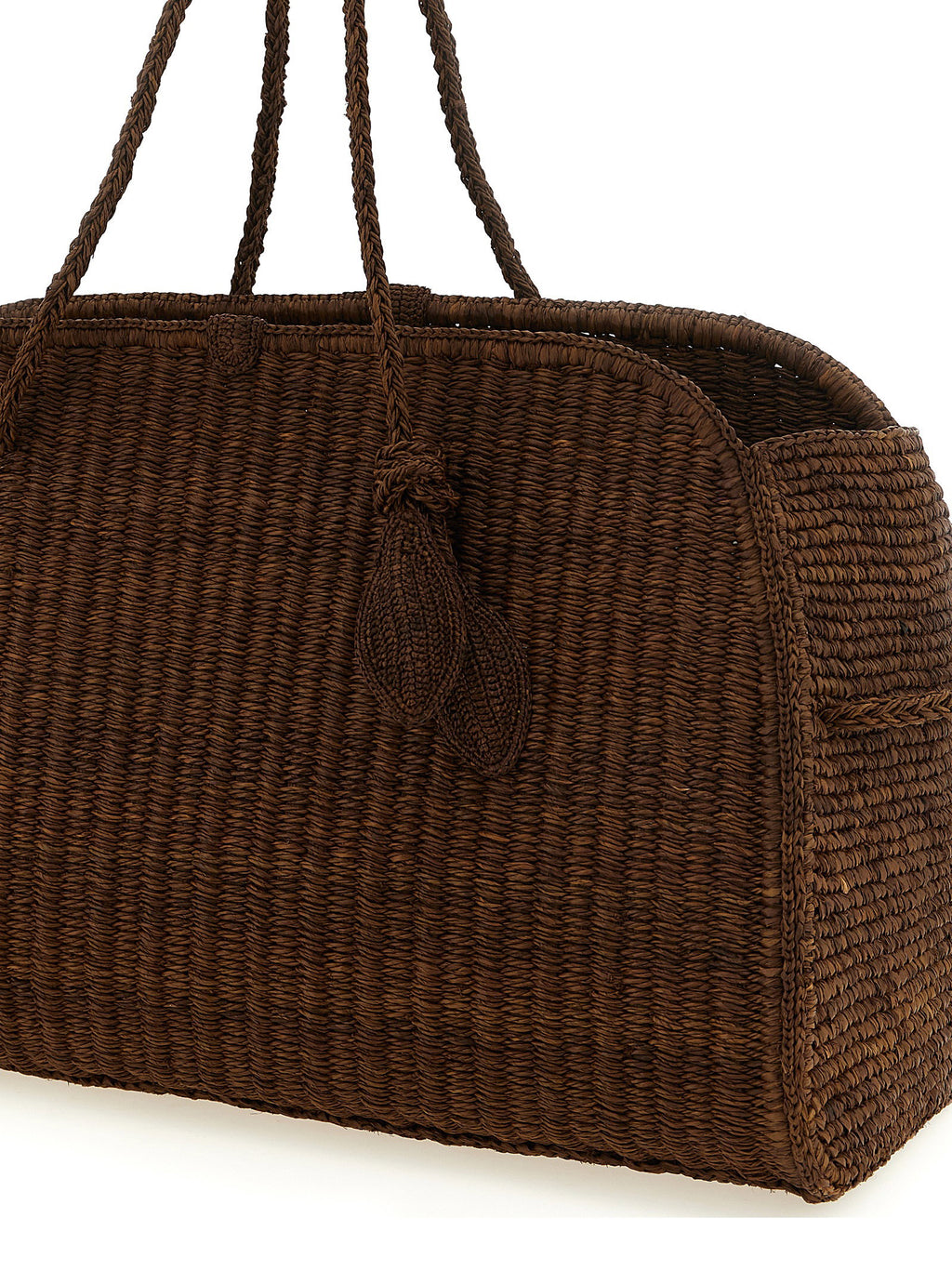 Jacquemus Le Grand Turismo Raphia Shopping Bag