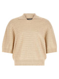 Jacquemus Le Polo Maille Chevron Polo Shirt