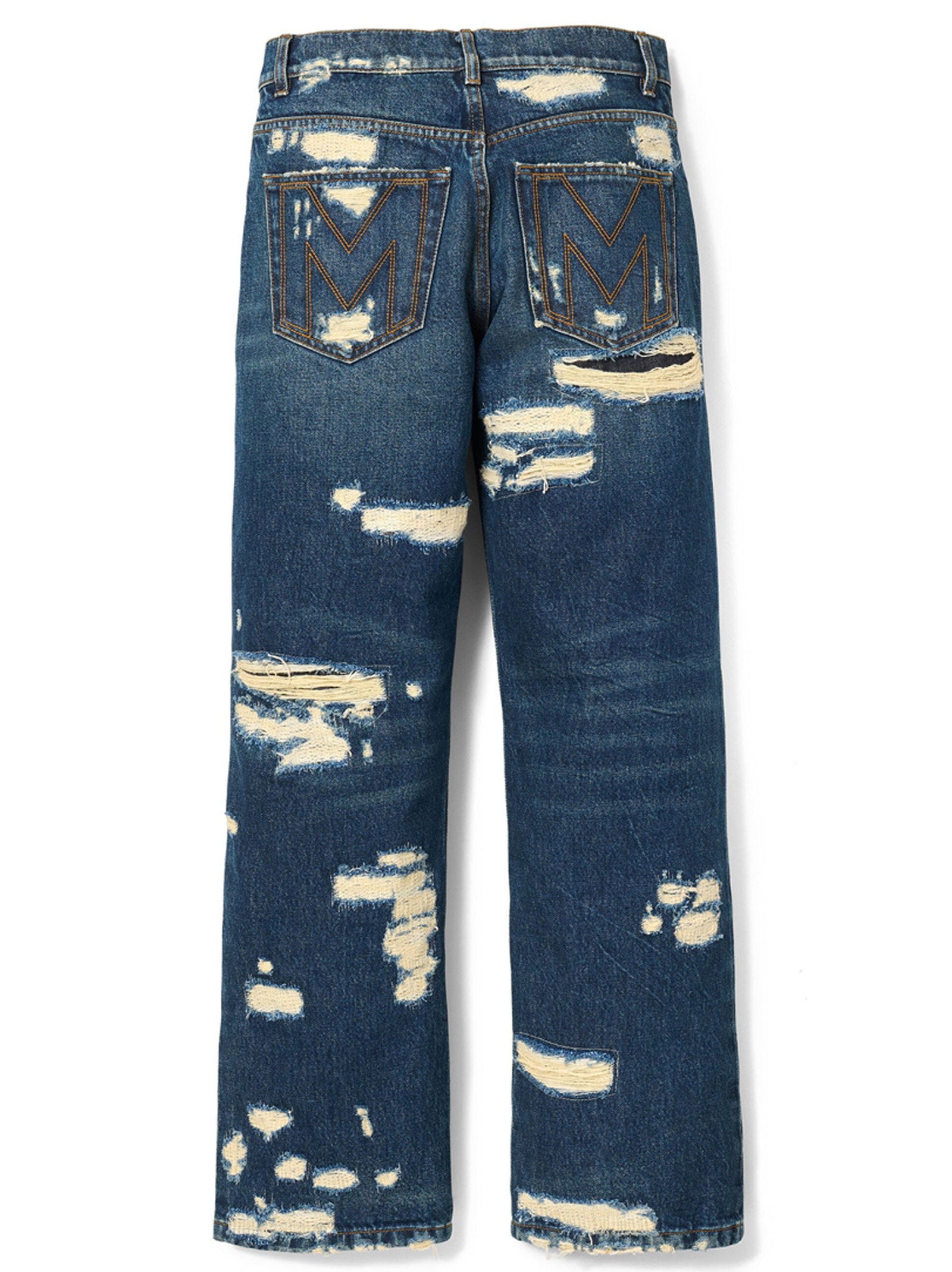 Marc Jacobs The Rip And Repair Straight Jean Jeans