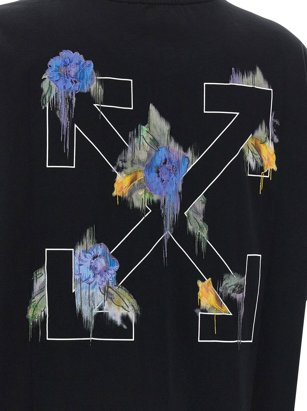 Off White Arrow Out Flower T-shirt