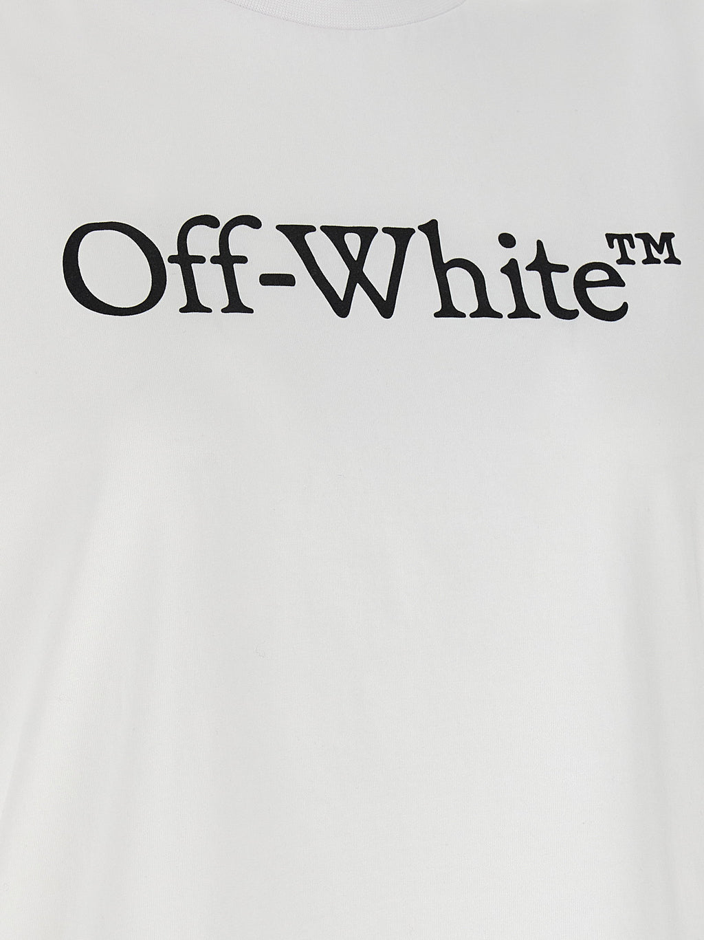 Off White Big Logo Bookish T-shirt
