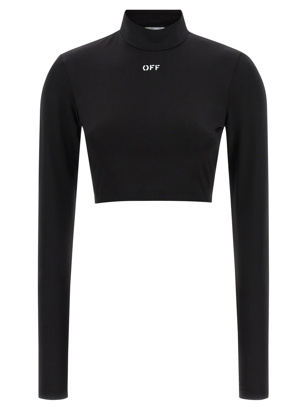 Off White Off Stamp Crop Top