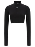 Off White Off Stamp Crop Top