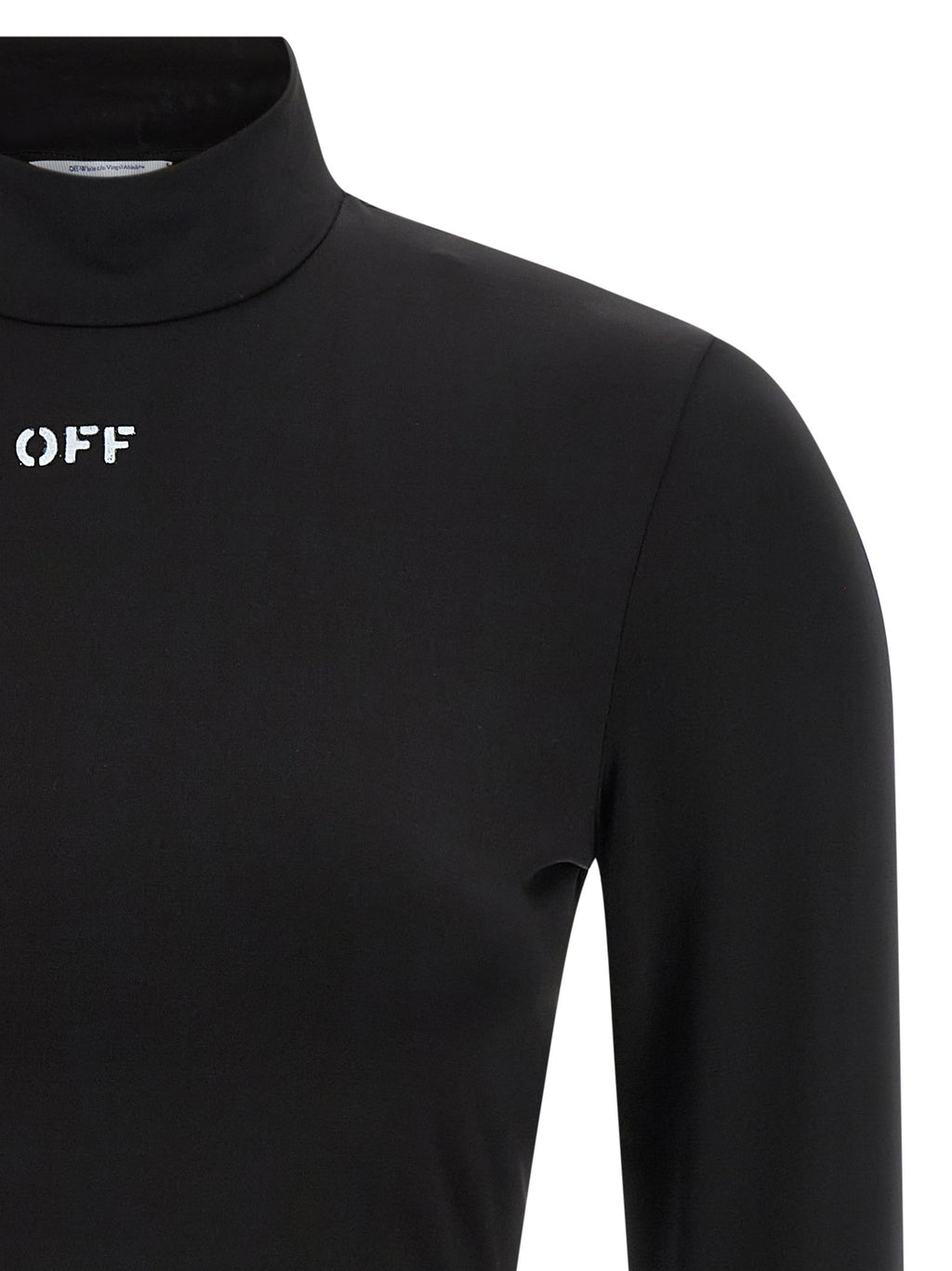 Off White Off Stamp Crop Top