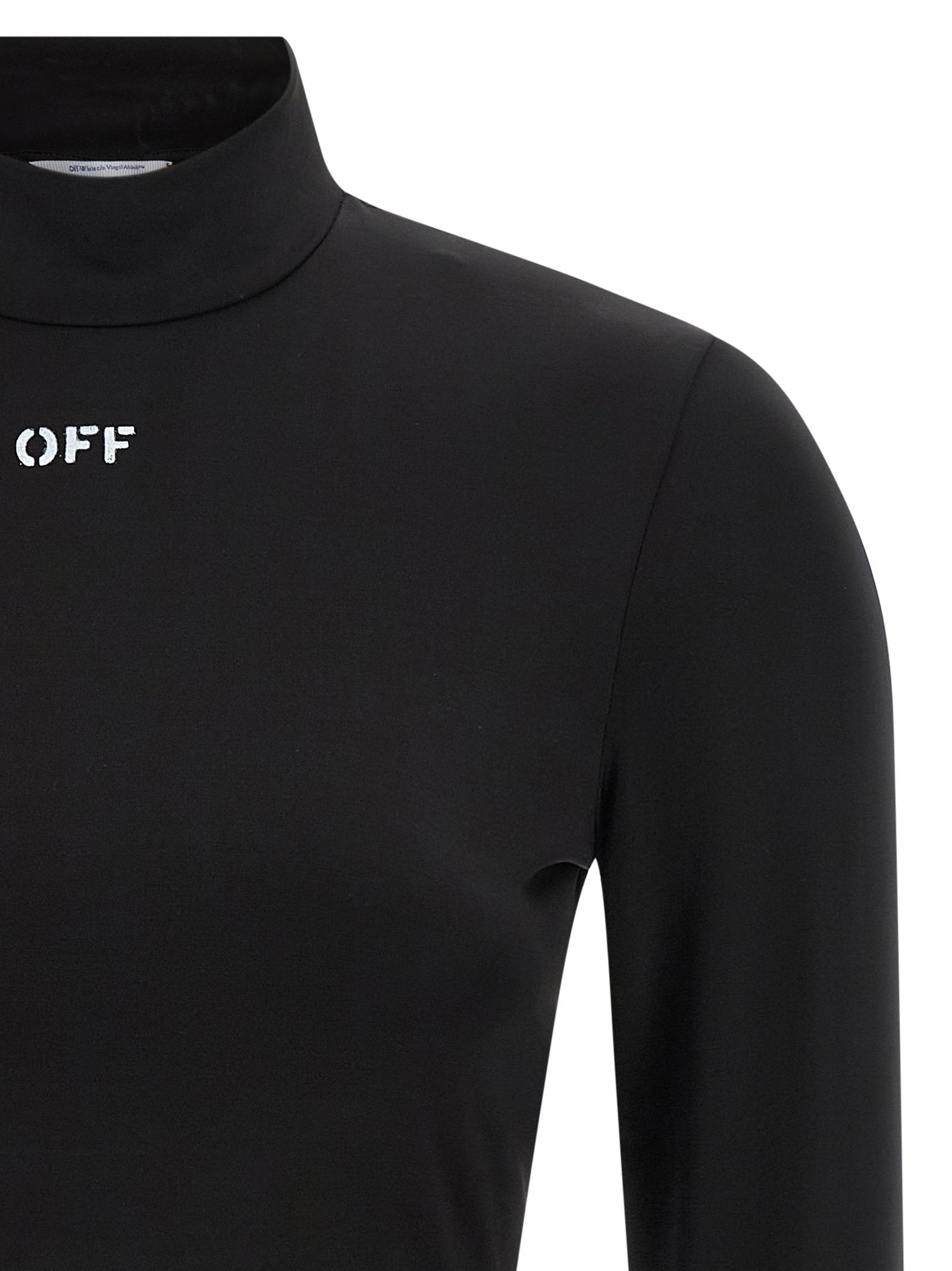 Off White Off Stamp Crop Top