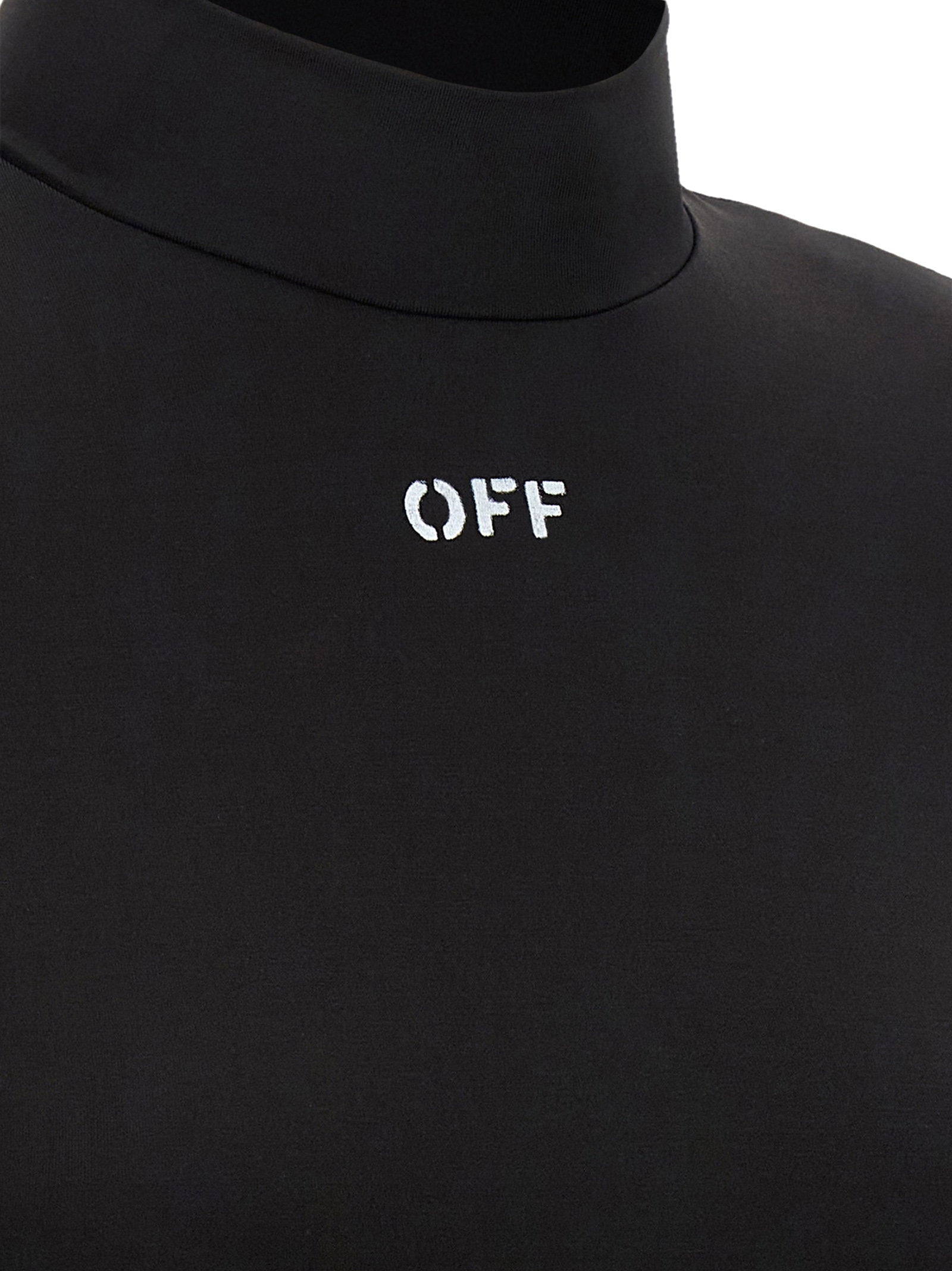 Off White Off Stamp Crop Top