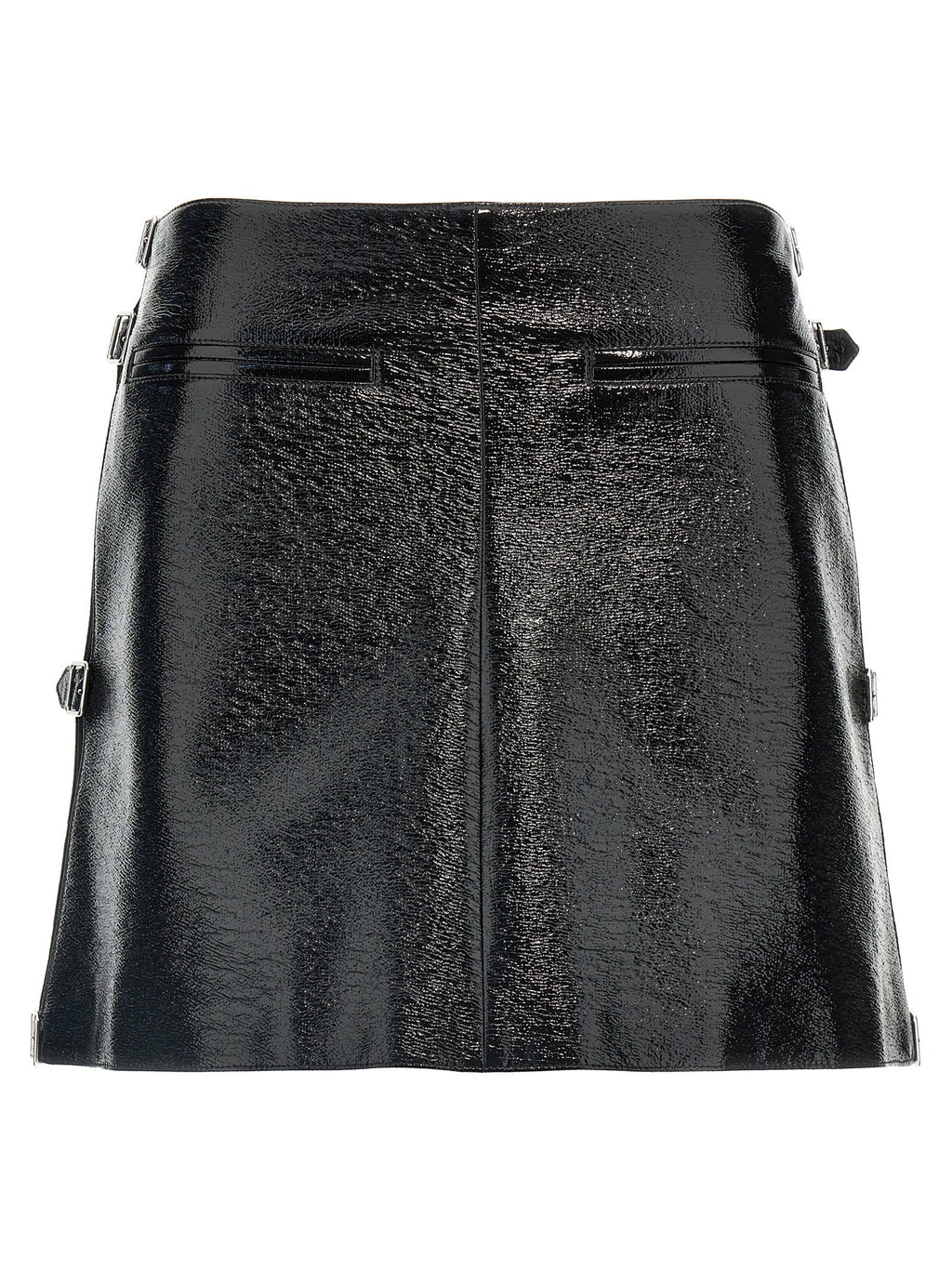 Courreges Mini Multi Sangle Vinyl Skirt